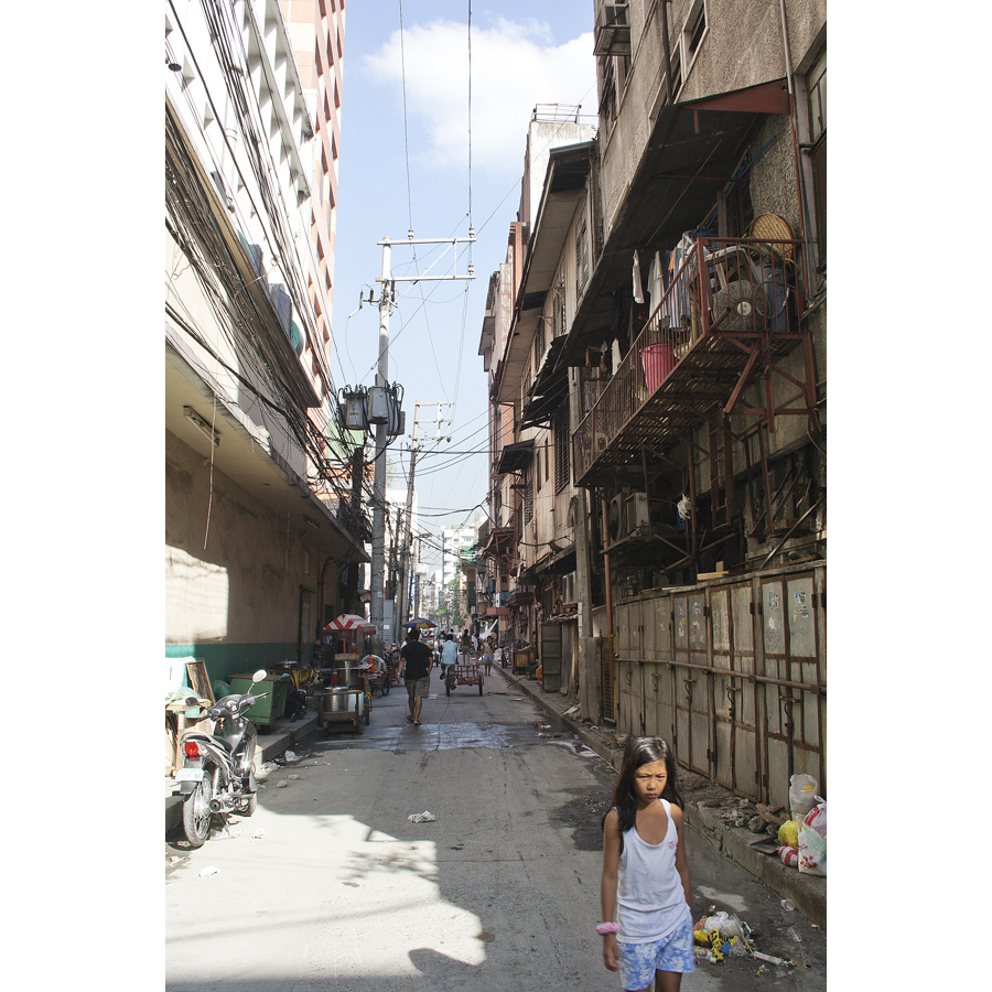 alley, side street, kuja, sivukatu, Manila, Philippines